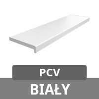 Parapet PCV komorowy - Biały