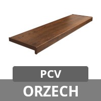 Parapet PCV komorowy - Orzech