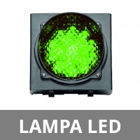 Lampa sygnalizacyjna LED - Zielona