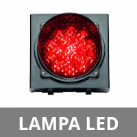 Lampa sygnalizacyjna LED - Czerwona