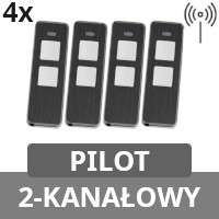 4x Pilot Pearl Twin - 2 kanałowy