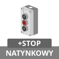 Przełącznik natynkowy + stop