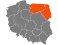Dostawa - Warmińsko-mazurskie, Podlaskie