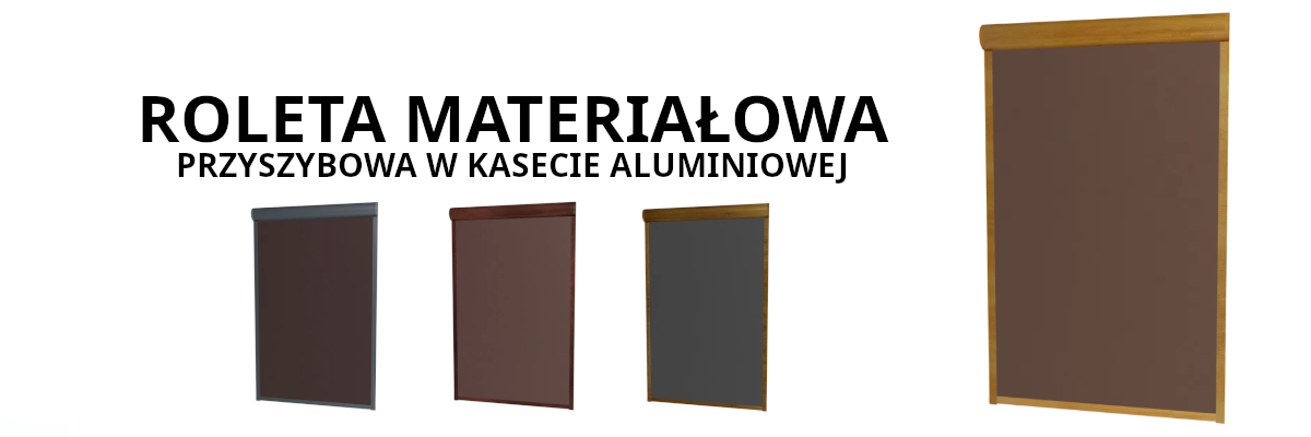 Roleta Materiałowa inwazyjna przyszybowa
