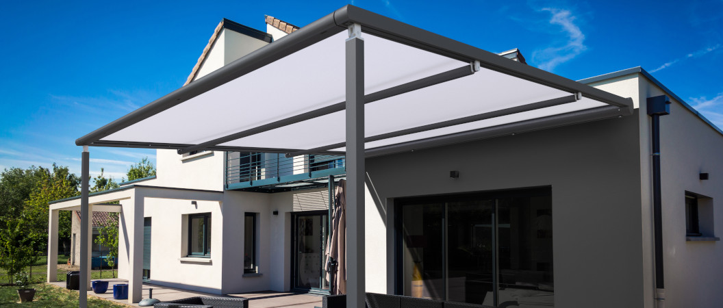 Pergola materiałowa Ziiip